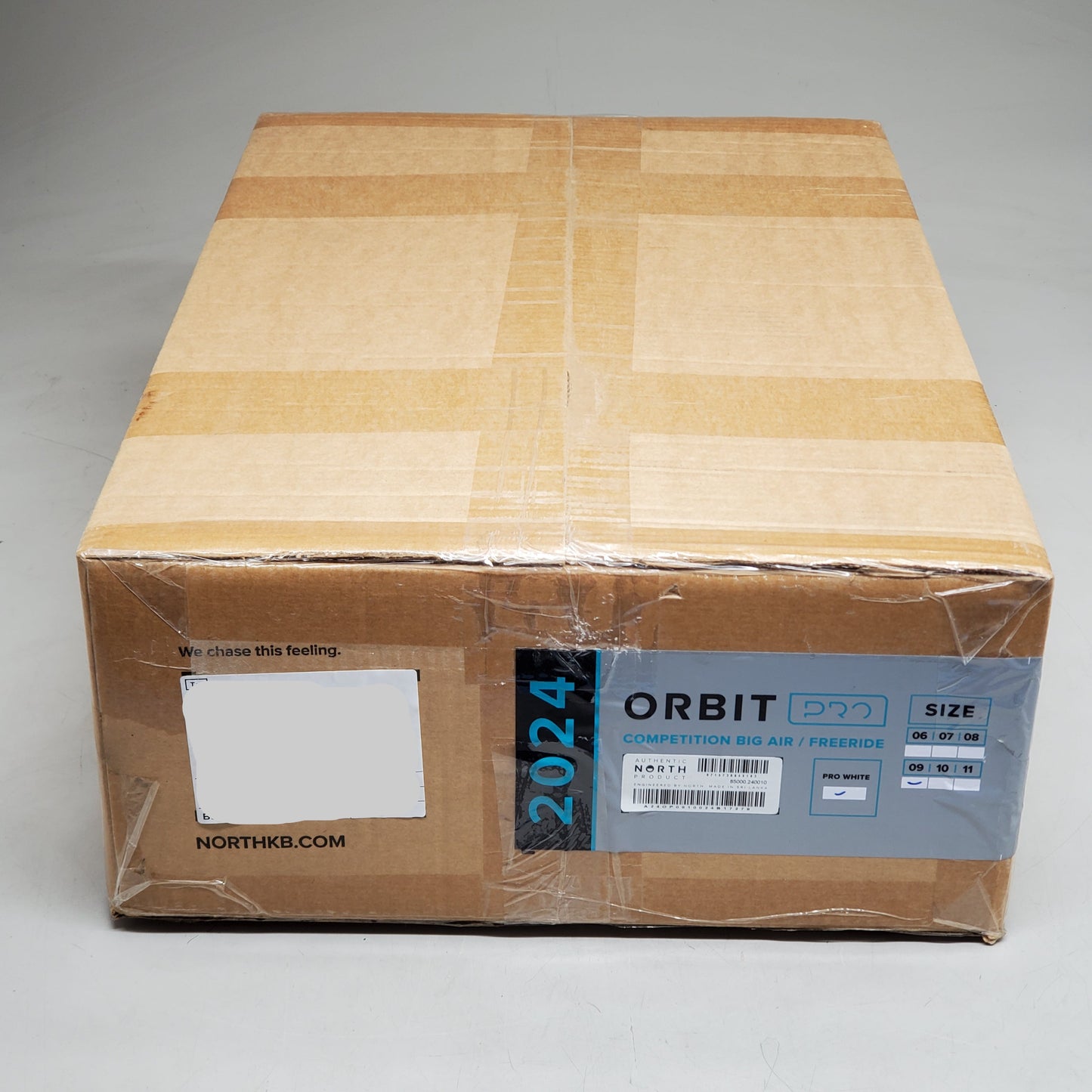 NORTH Orbit Pro N-max Air Frame Big Air Kite Freeride 5-strut 09 85000.240010 Black / White / Aqua