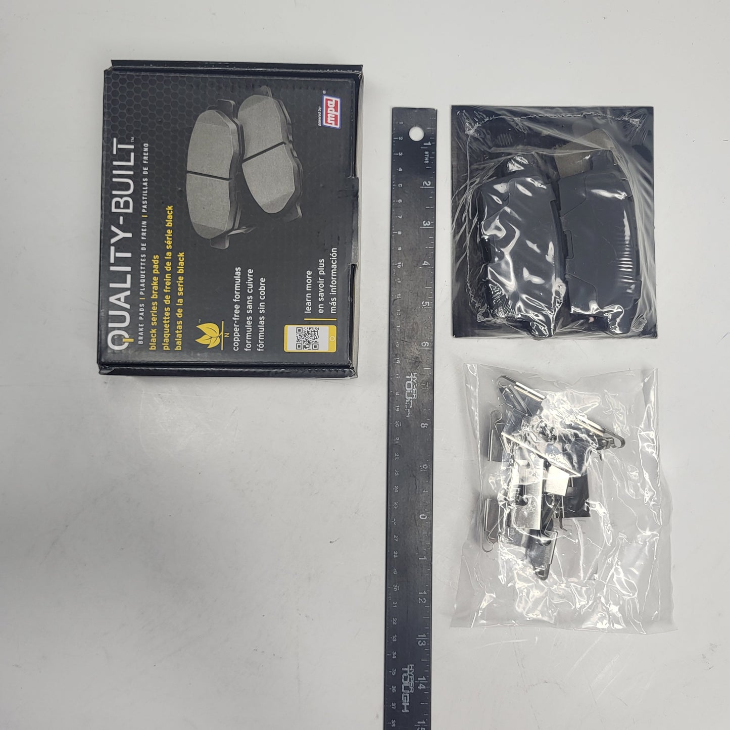 QUALITY-BUILT Ceramic Disc Brake Pad Set Black Rear 1003-1259C
