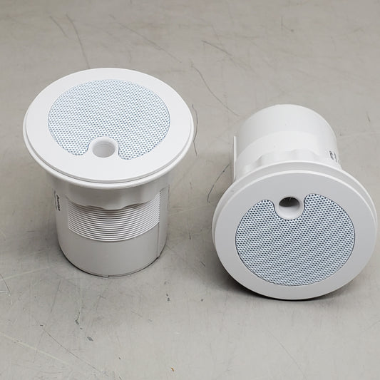 CAMBRIDGE (2 Pack) Biamp Qt Active Emitter Loudspeakers White E-P-W-2 (Pre-Owned)