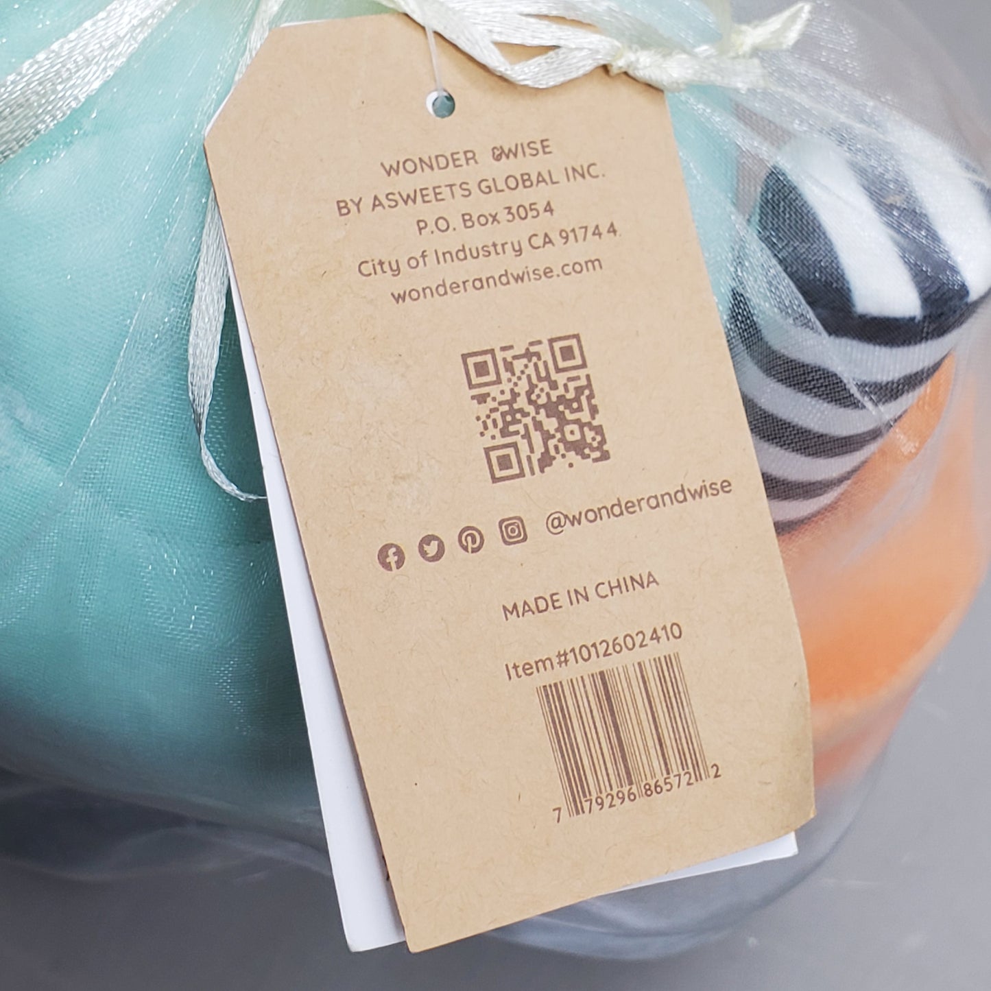 WONDER & WISE Little Lifter Plush Weights 2 Dumbbells 1 Kettlebell 1012602410