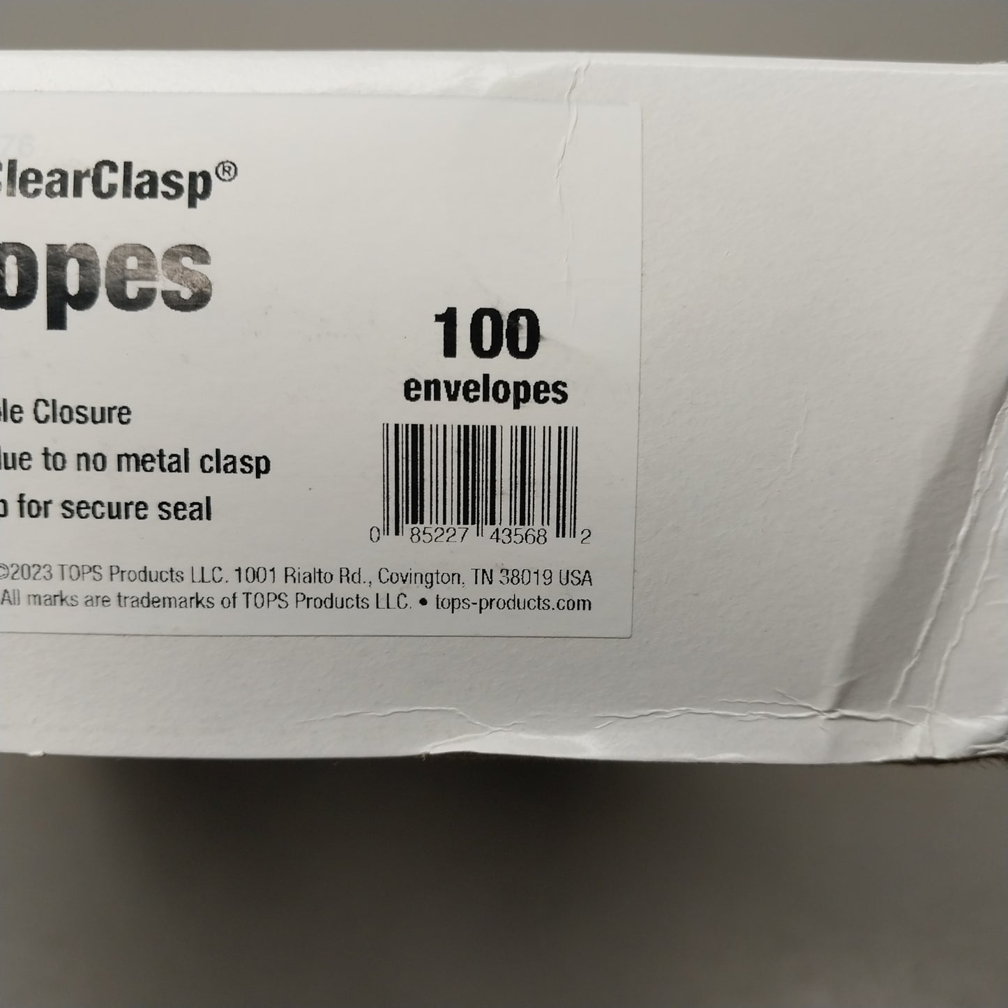 QUALITY PARK 100 PK Envelopes 12"x9"x3" Brown