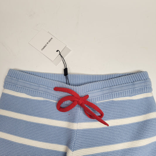 SOLID AND STRIPED The Hudson Short Sz XS Americana Breton Stripe SU26R2689COTABS