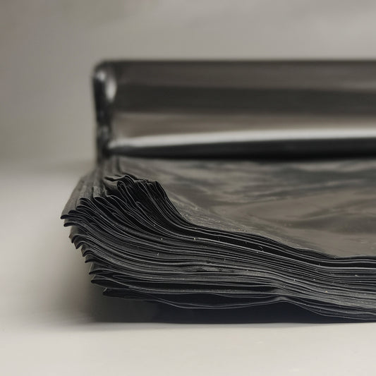 STOUT COMMERCIAL (100 BAGS) 65 Gallon 1.5MIL CAN LINERS 50" X 51" T5051B15