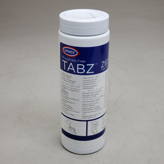 URNEX (2 Pack) Tabz Phosphate Free Z61 Coffee Maker Cleaner 120 tablets 13-Z61-UX120