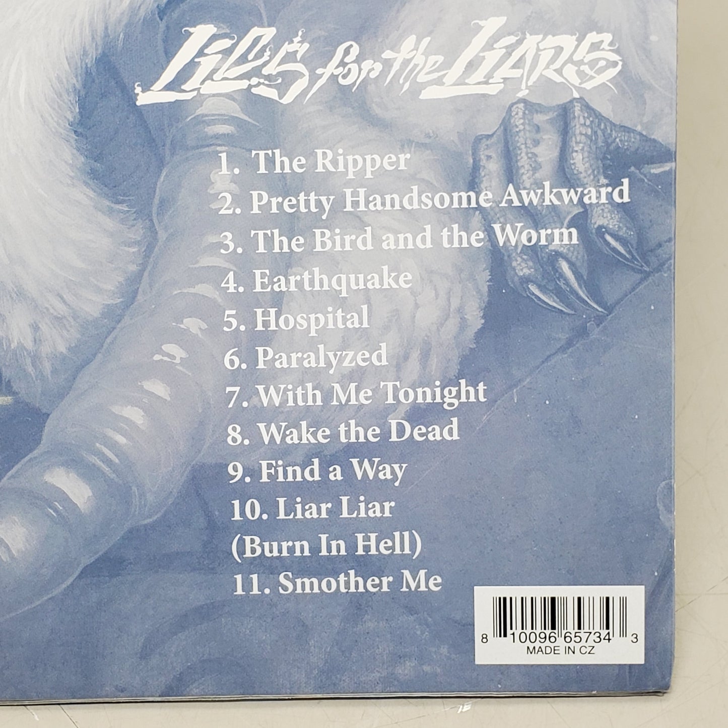 THE USED Lies for the Liars Vinyl Record Iridescent Blue Variant LIMITED AMTULFTL/B8