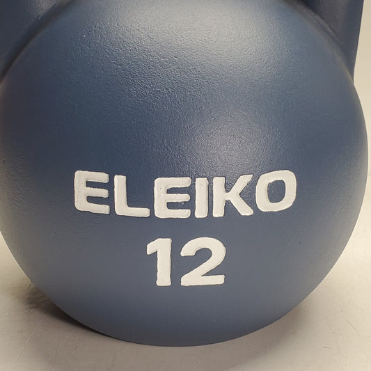 ELEIKO Competition Weightlifting Kettlebell 12 KG (26.45 lbs) Blue 3085429