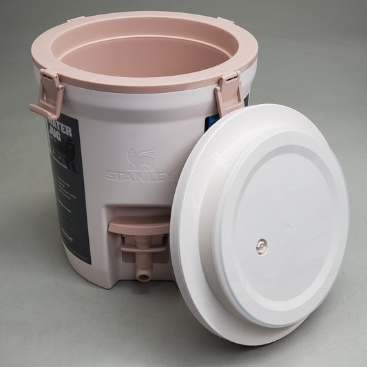 STANLEY Fast Flow Water Jug Dispenser Insulated Beverage Cooler 2 Gal Rose Quartz 10-01938-157