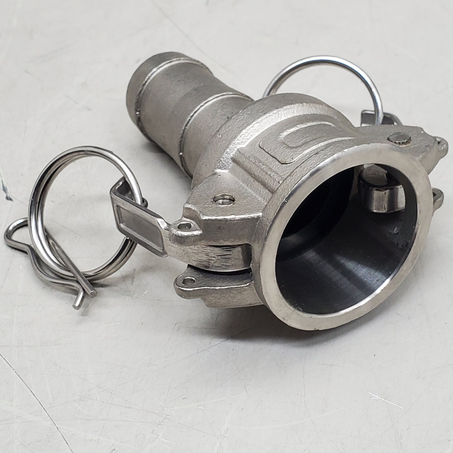 Stainless 1" CAM Groove Coupling Fitting C-100 316 SS C100-SS