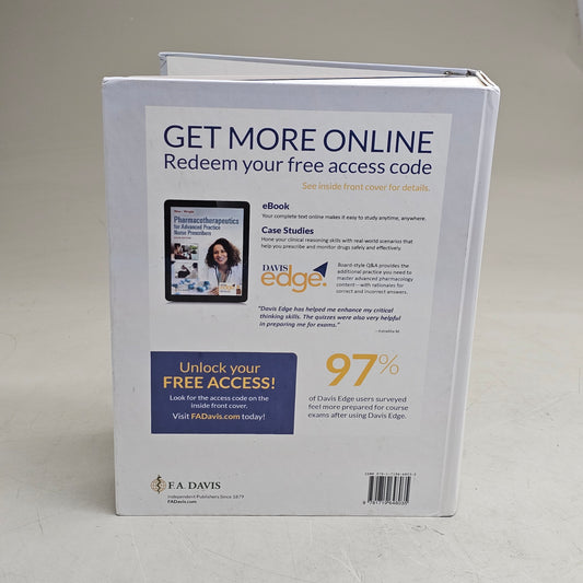 F.A. DAVIS Pharmacotherapeutics For Advanced Practice Nurse Prescribers 6th Edition 2025