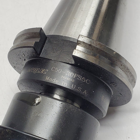 PARLEC Rigid Tapping Chuck Cnc Machining Milling Tool Holder Size 3 C50-30FS5C (Used)