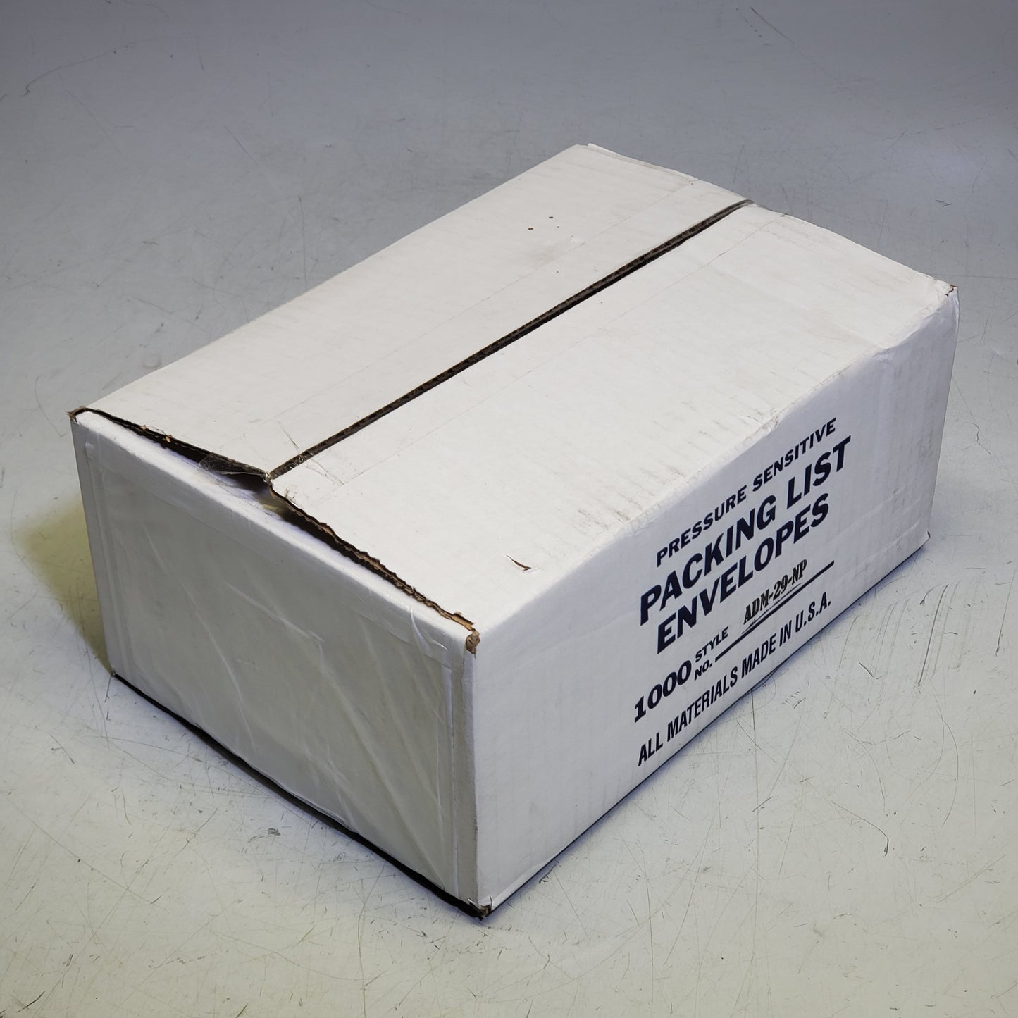 TOMAR (1000 Pack) Packing List Envelopes Pressure Sensitive 5.5" x 7" Clear ADM-29-NP