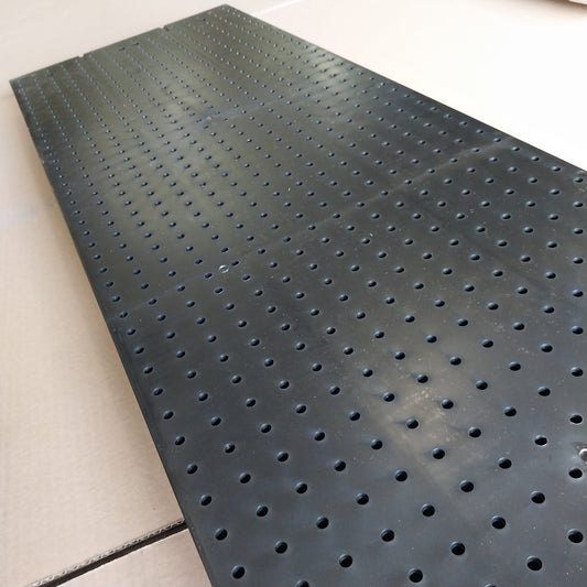 AZAR Black 2 Sided Pegboard Spinner Top 16"x60"x2"