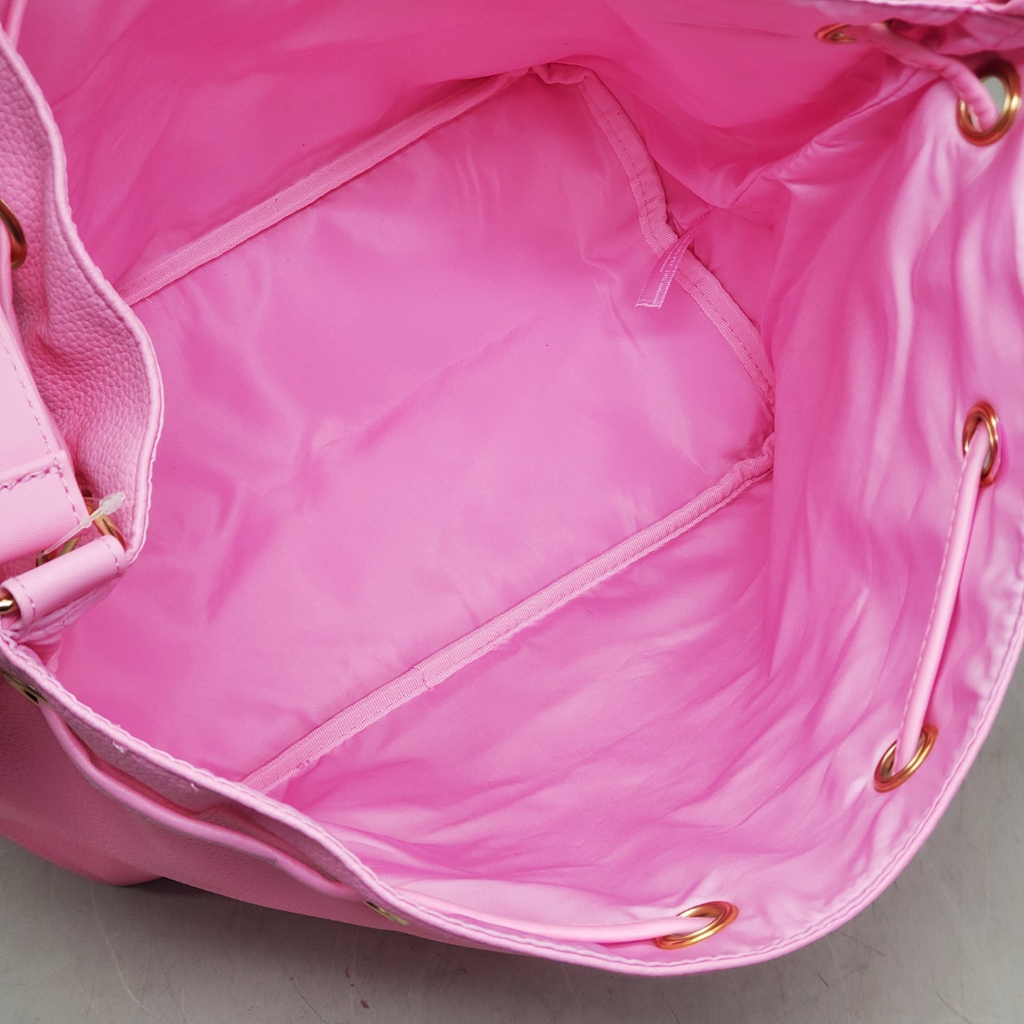 ZA@ JUICY COUTUR Large Tote Bag Pvc 12"x12" Pink A0134950 G