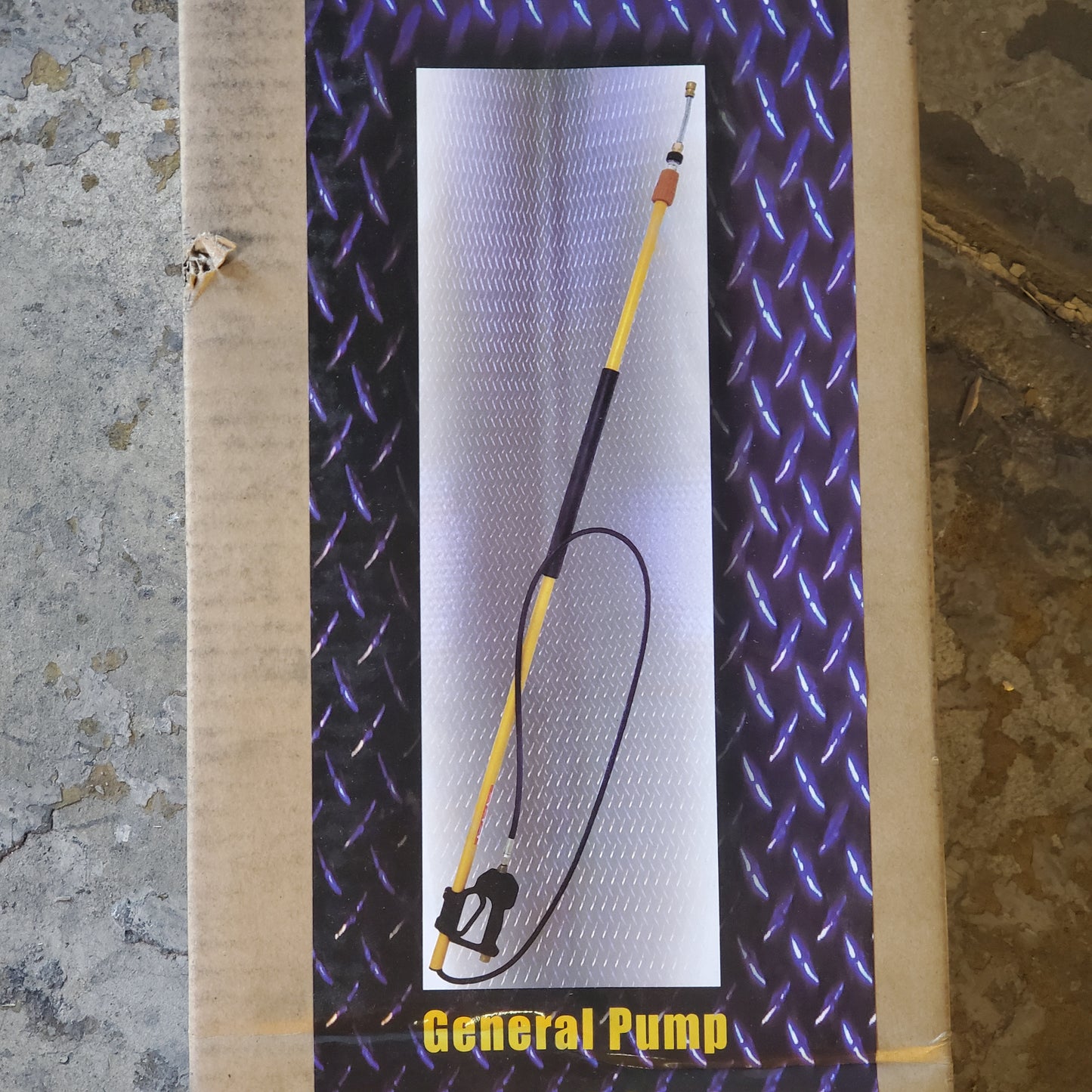 GENERAL PUMP Fiberglass/Aluminum Telescoping Wand 10.5 Gpm 4000 Psi 12' DLTG12