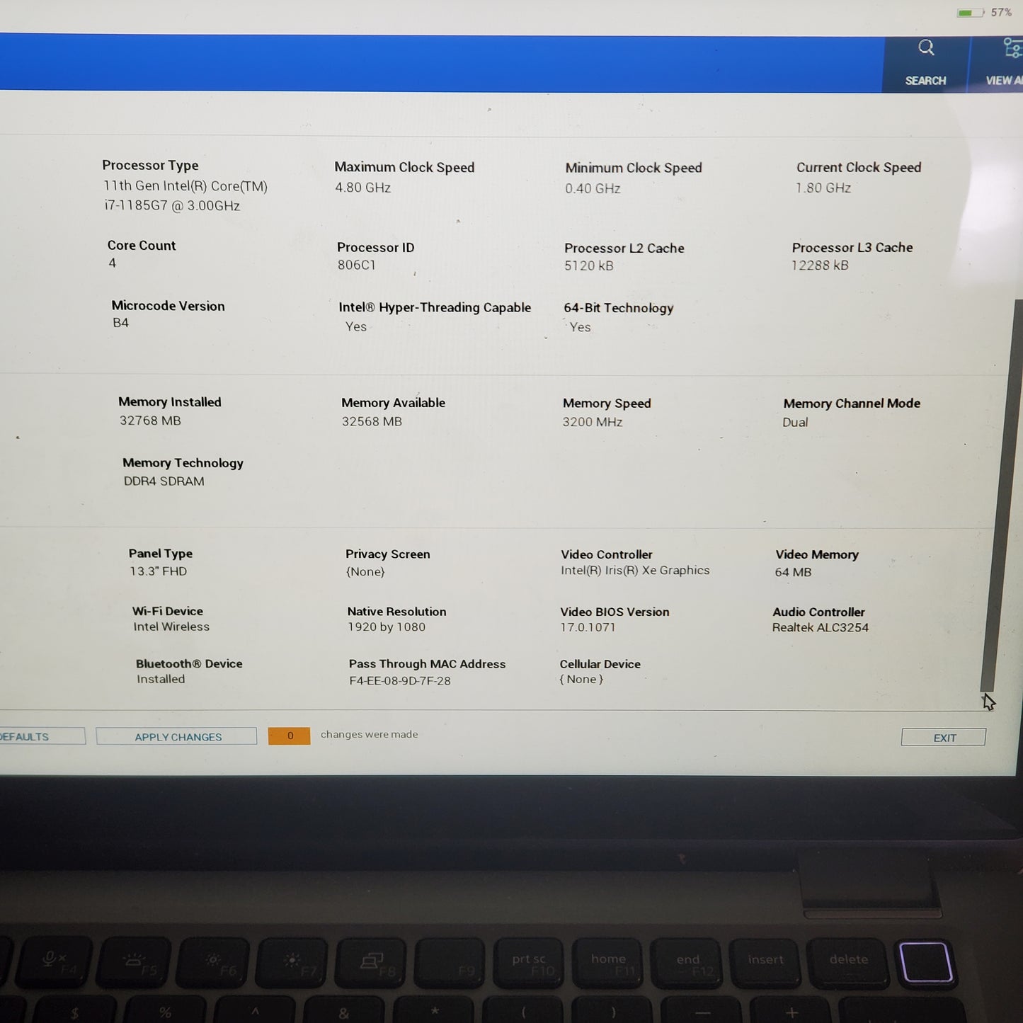 DELL Latitude 5330 I7-1265U 32GB RAM Laptop 13.3" Grey P139G (Pre-Owned) No Accessories Or OS, Shows Signs Of Wear