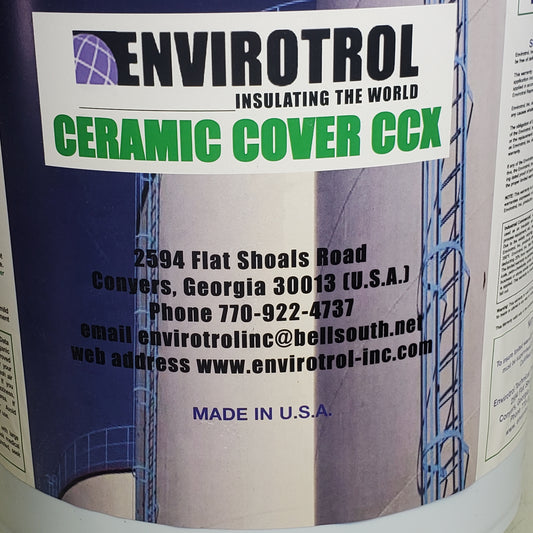ENVIROTROL Ceramic Cover Insulation Corrosion Coating 5 Gal Bucket CC-SYSTEMS100 A1-08024