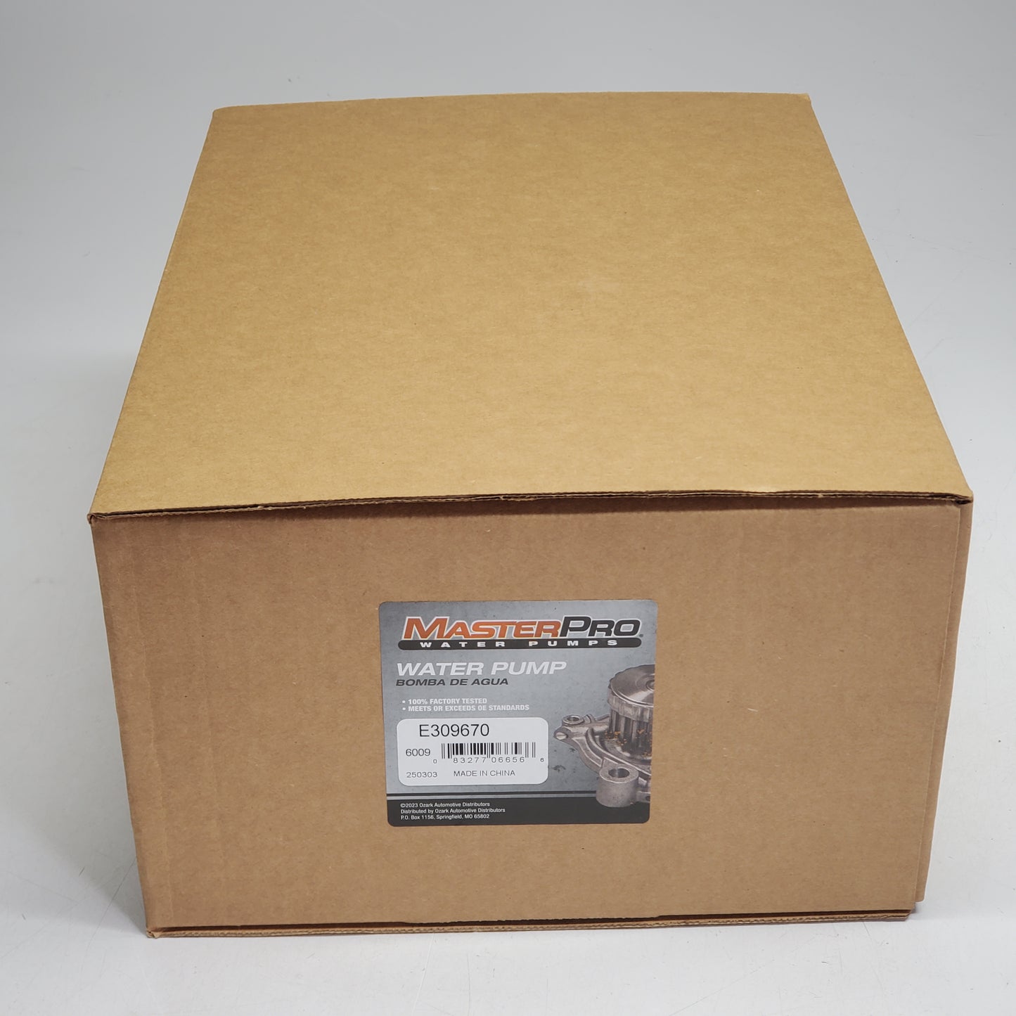 MASTERPRO Water Pump for Gm, Chevy & Etc. 07-2020 Vehicles E309670 Replaces 130-9670