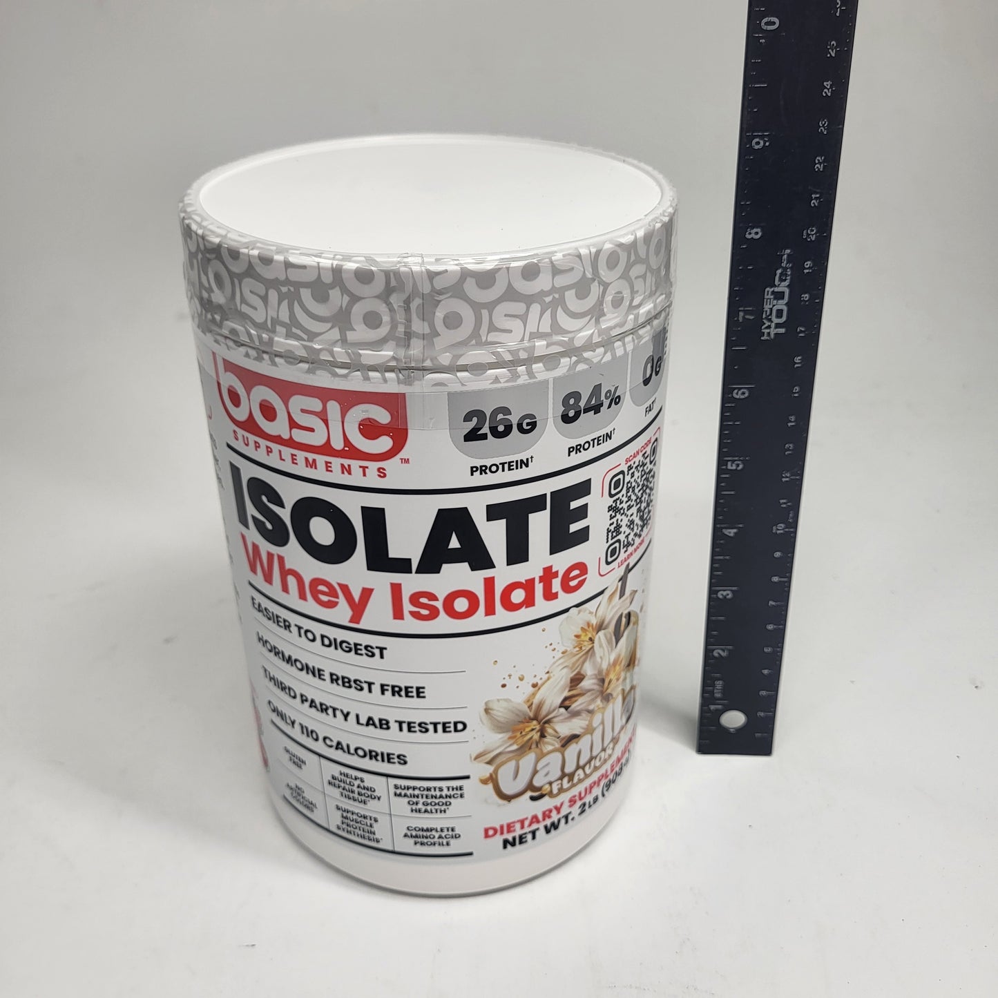 BASIC Basic Whey Isolate Zero-fat High-quality Protein Vanilla 2lbs BB 05/28