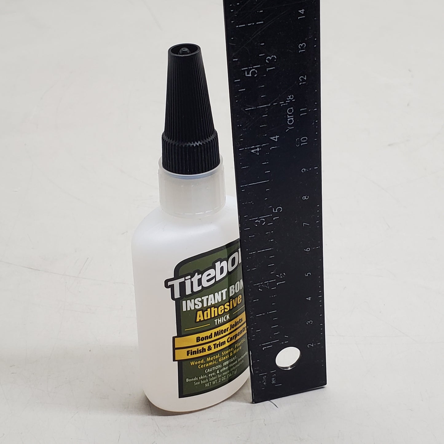 TITEBOND Instant Bond Thick Wood Adhesive 2 Oz 6221 For Miter Joints Finish & Trim Carpentry
