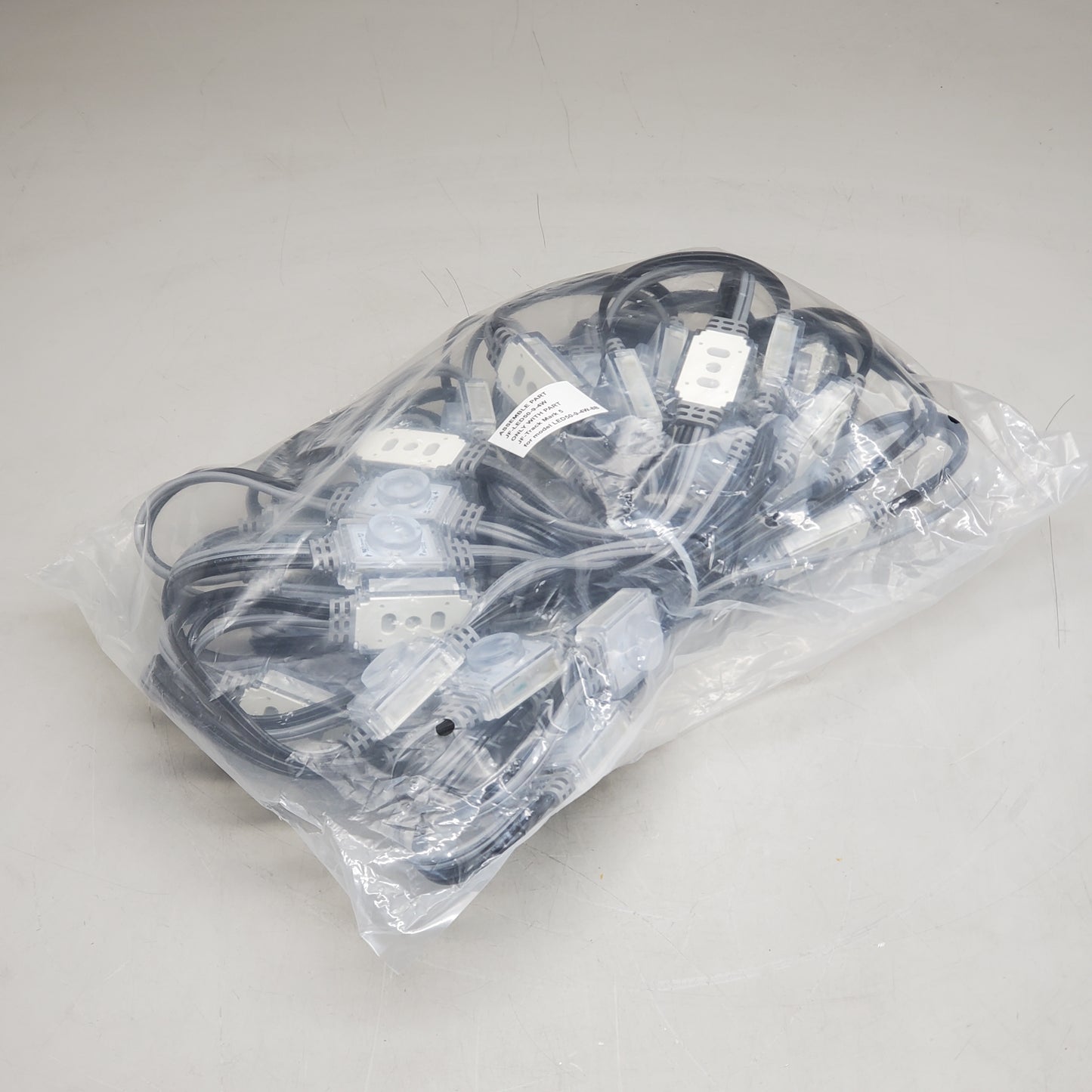 ZA@ JELLYFISH LIGHTING Permanent Outdoor Holiday LED Light Strand 50' JF-LED50-9-4W I