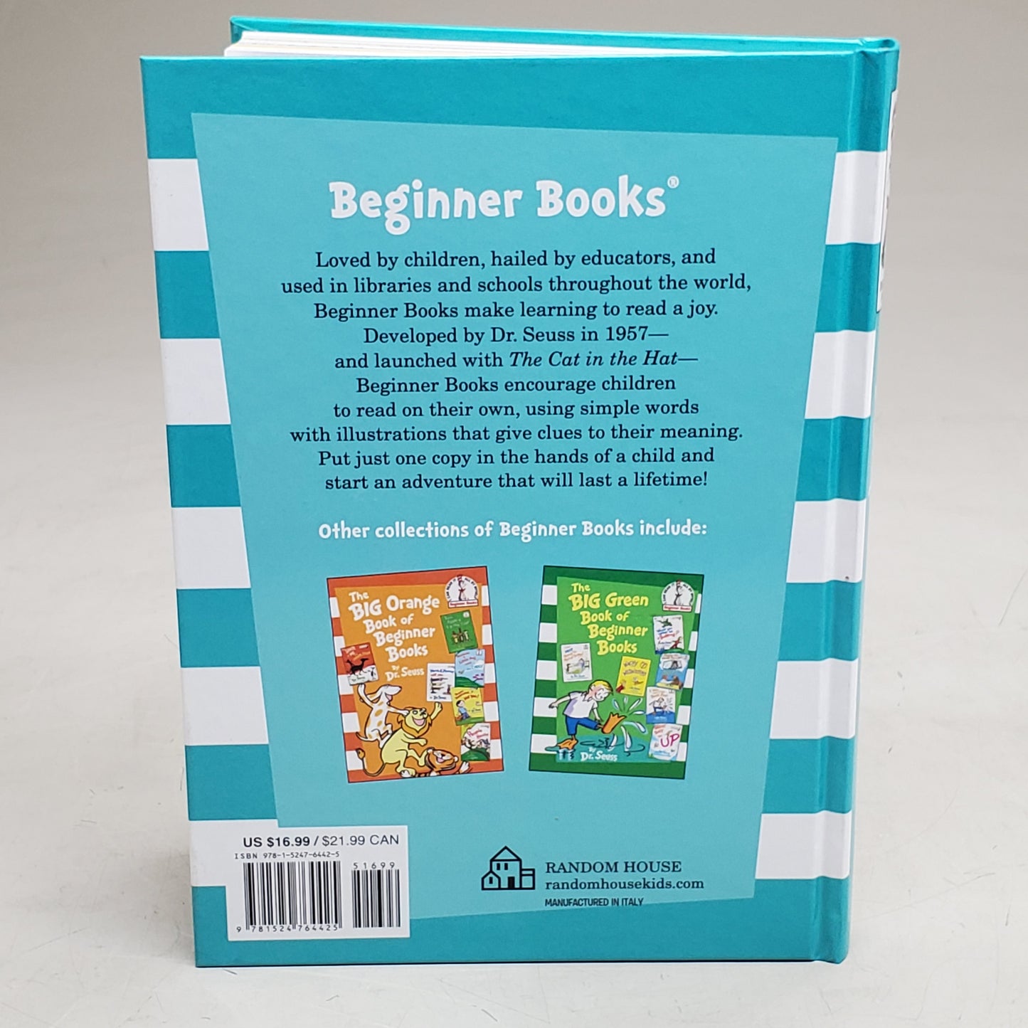 RANDOM HOUSE (2 Pack) The Big Aqua Book of Beginner Books 6 in 1 Aqua