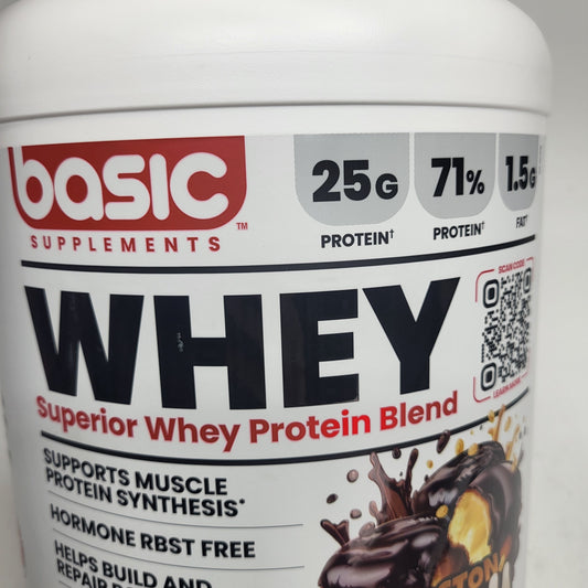 BASIC Basic Whey Protein Blend Muscle Building Boston Donut 5lbs BB 12/27