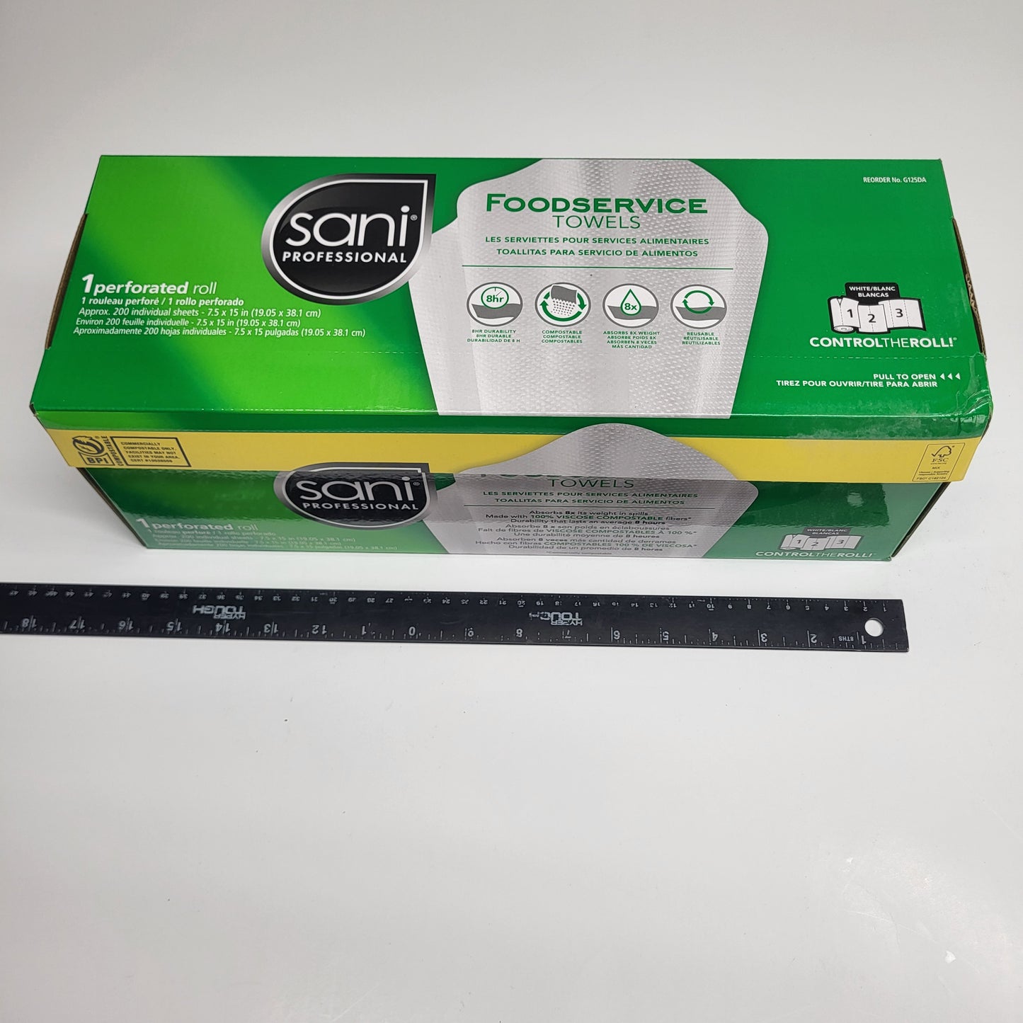ZA@ SANI PROFESSIONAL Food Service Towels (As is)