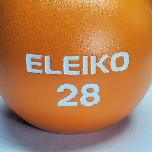 ELEIKO Competition Weightlifting Kettlebell 28 KG (61.7 lbs) Orange 3085433