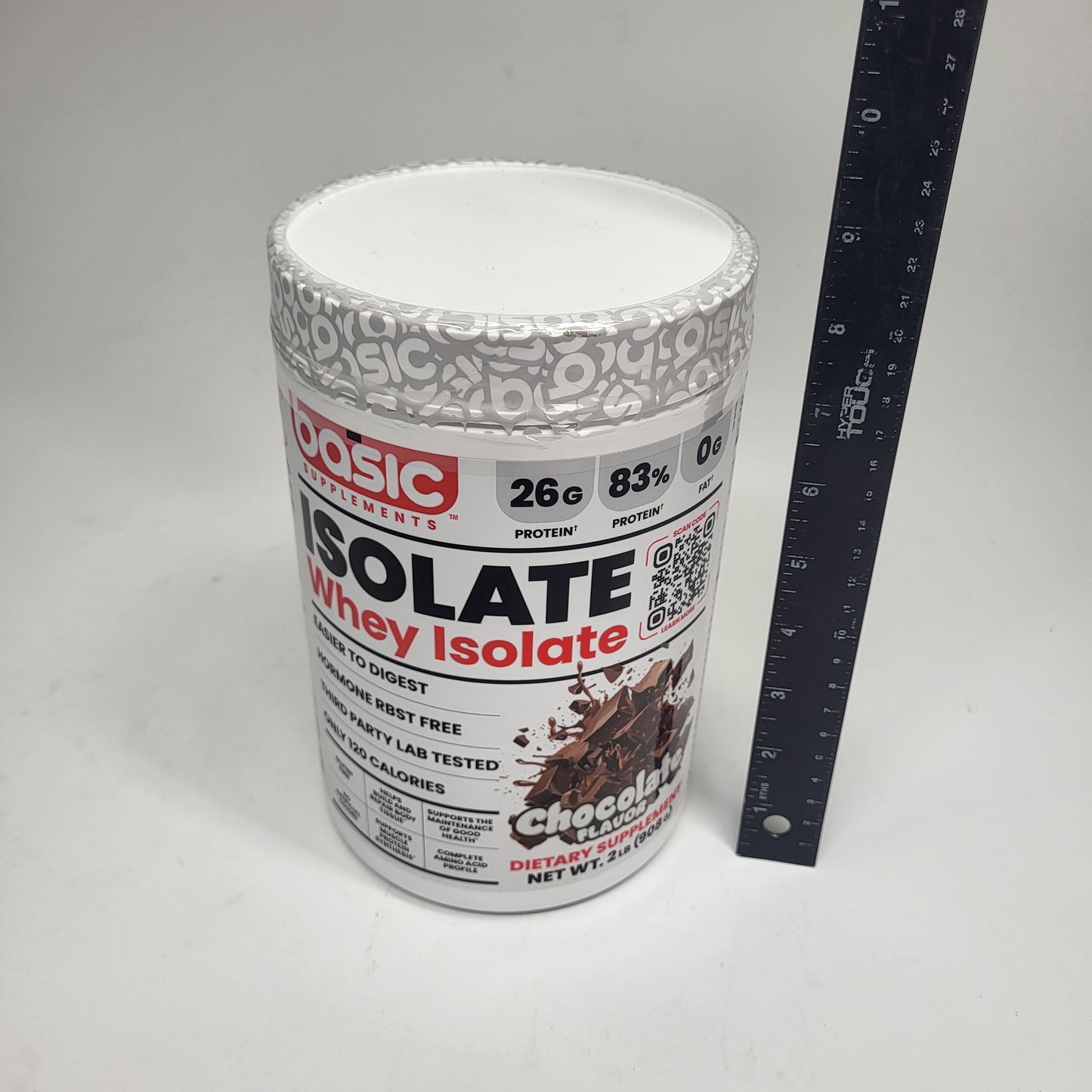 BASIC Basic Whey Isolate Zero-fat High-quality Protein Chocolate 2lbs Bb 12/27 2lbs