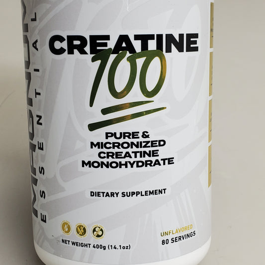 MAGNUM Creatine 100 Pure & Micronized Monohydrate 80 Serv 400g BB 04/27