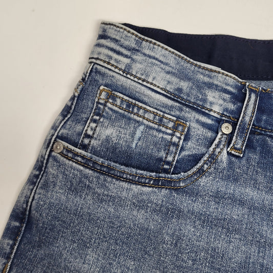 JAG Alex Mid Rise Boyfriend Short Womens Sz 10/5 Resort Blue J5124SSJ124
