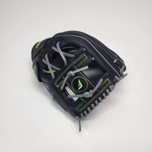 FRANKLIN Fieldmaster Baseball Glove Left Handed 11" Black And Green 22612