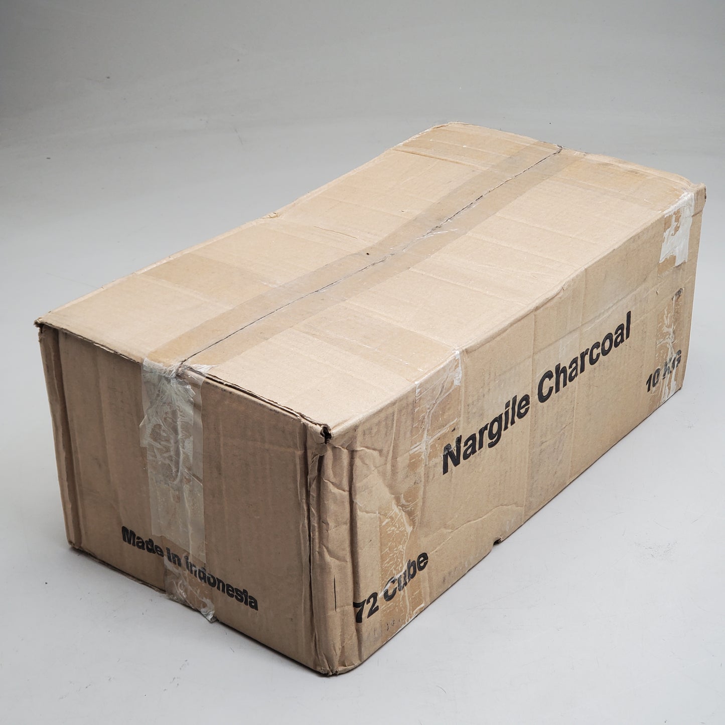 NARGILE (72 Cubes) Coconut Charcoal Briquettes 10 KG (22 Pounds)