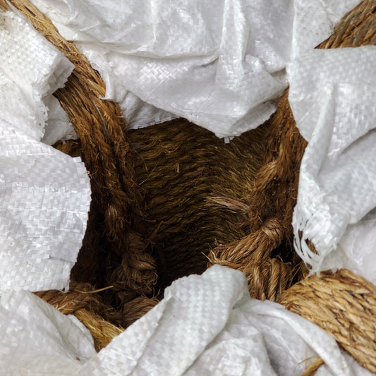 Twisted Fibrous Pure Manila Natural Fiber Rope 0.5 DIA 2700' Long SPE8E920P0695