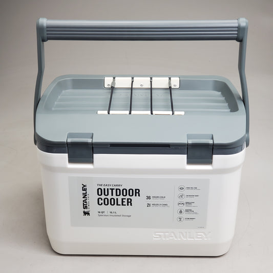 STANLEY Heavy Duty Outdoor Camping Cooler W/ Easy Carry Handle 18 QT Polar 10-01623-067
