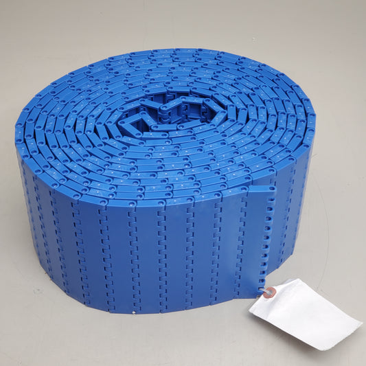 UNI CHAINS (4 Pack) Plastic Conveyor Chain Belt 6" x 20' Blue 145CFPPB (New Other)