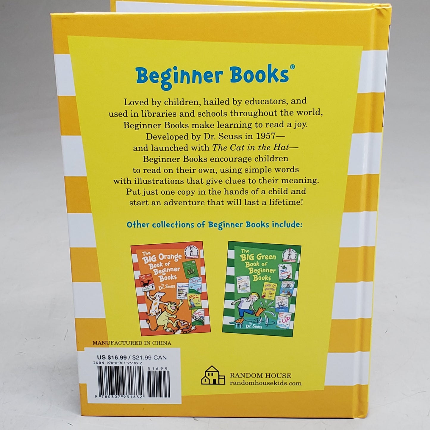 RANDOM HOUSE (2 Pack) My Big Book of Beginner Books About Me 6 in 1 by Dr. Seuss