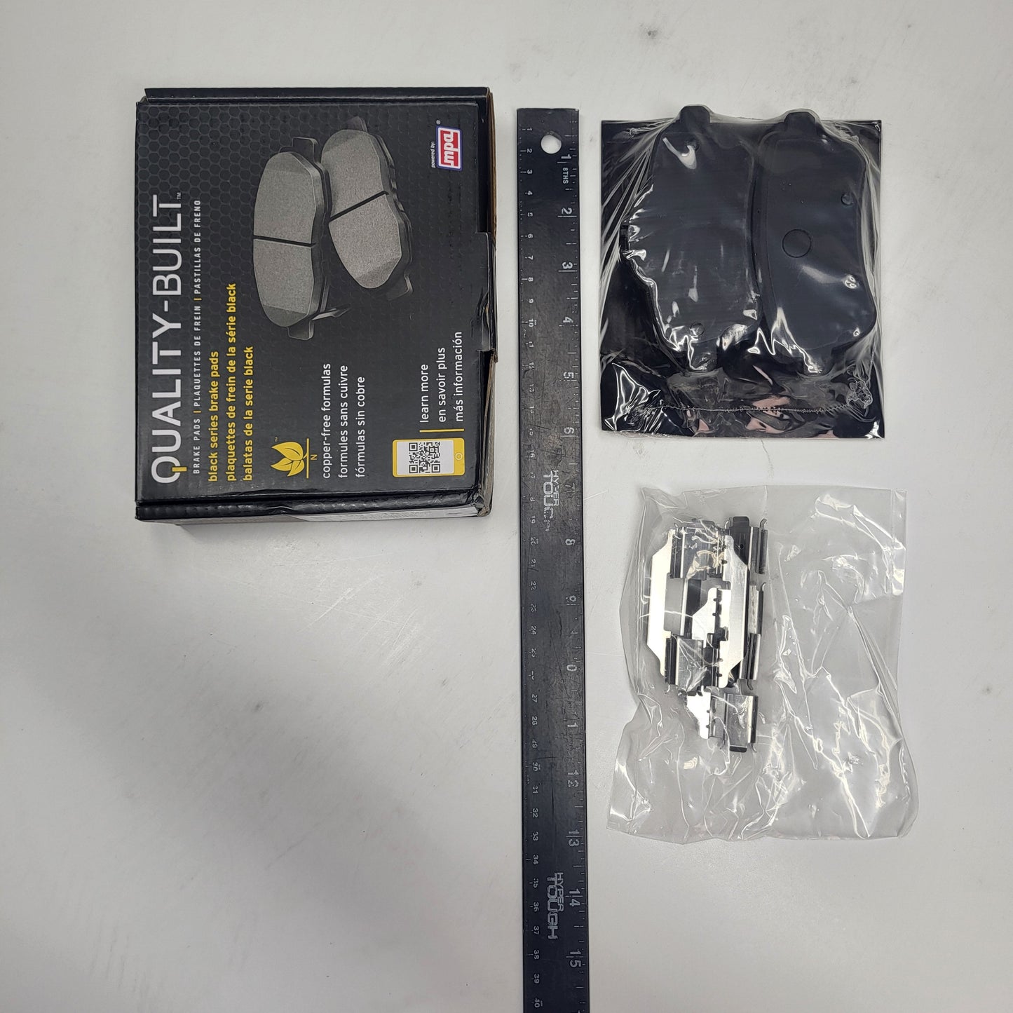 QUALITY-BUILT Ceramic Disc Brake Pad Set Black Rear 1003-1630C