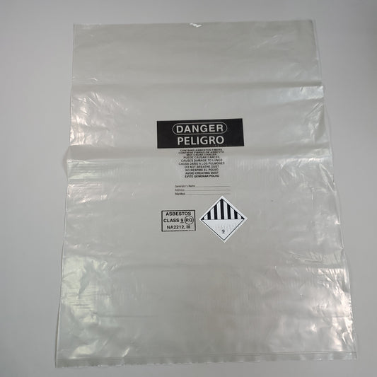 X-GUARD Roll Of 100 Clear ACM Printed Perforated Poly Bags 30"X40" 6 MIL 56169 (New)