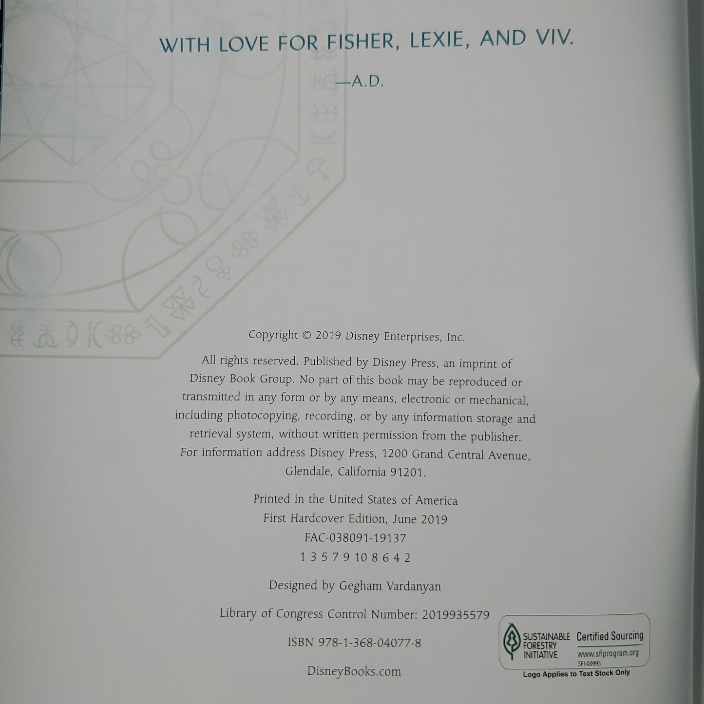 DISNEY Artemis Fowl Guide To The World Of Fairies By Andrew Donkin Hard Cover (New)