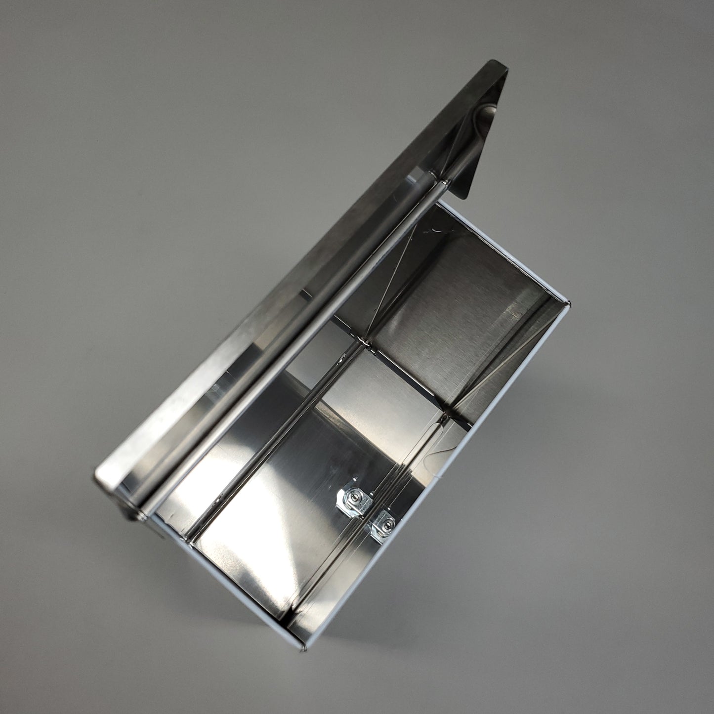 TOUGH GUY Sanitary Napkin Receptacle Wall or Free-Standing Stainless 1ECK9 (new)