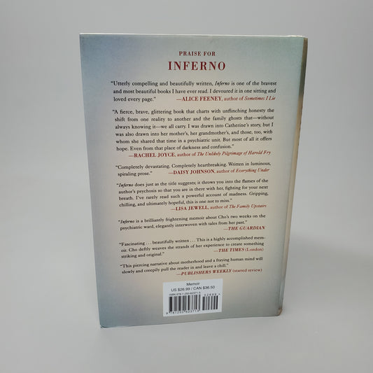 INFERNO A Memoir of Motherhood and Madness by Catherine Cho Book Hardback (New)