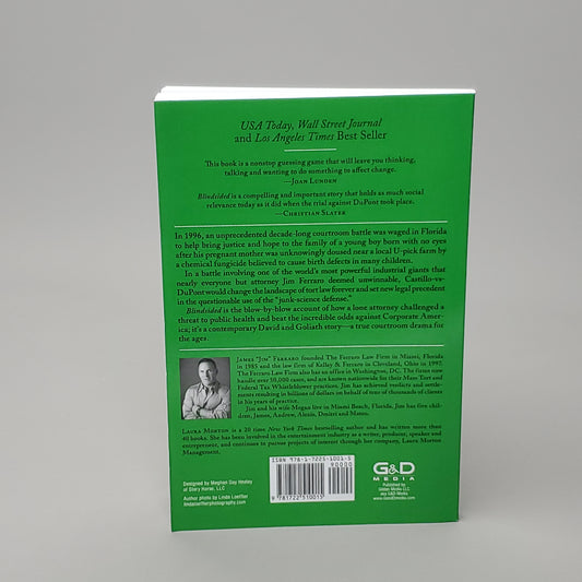 BLINDSIDED By James L. Ferraro Chemical Giant DuPont Book Hardcover (New)