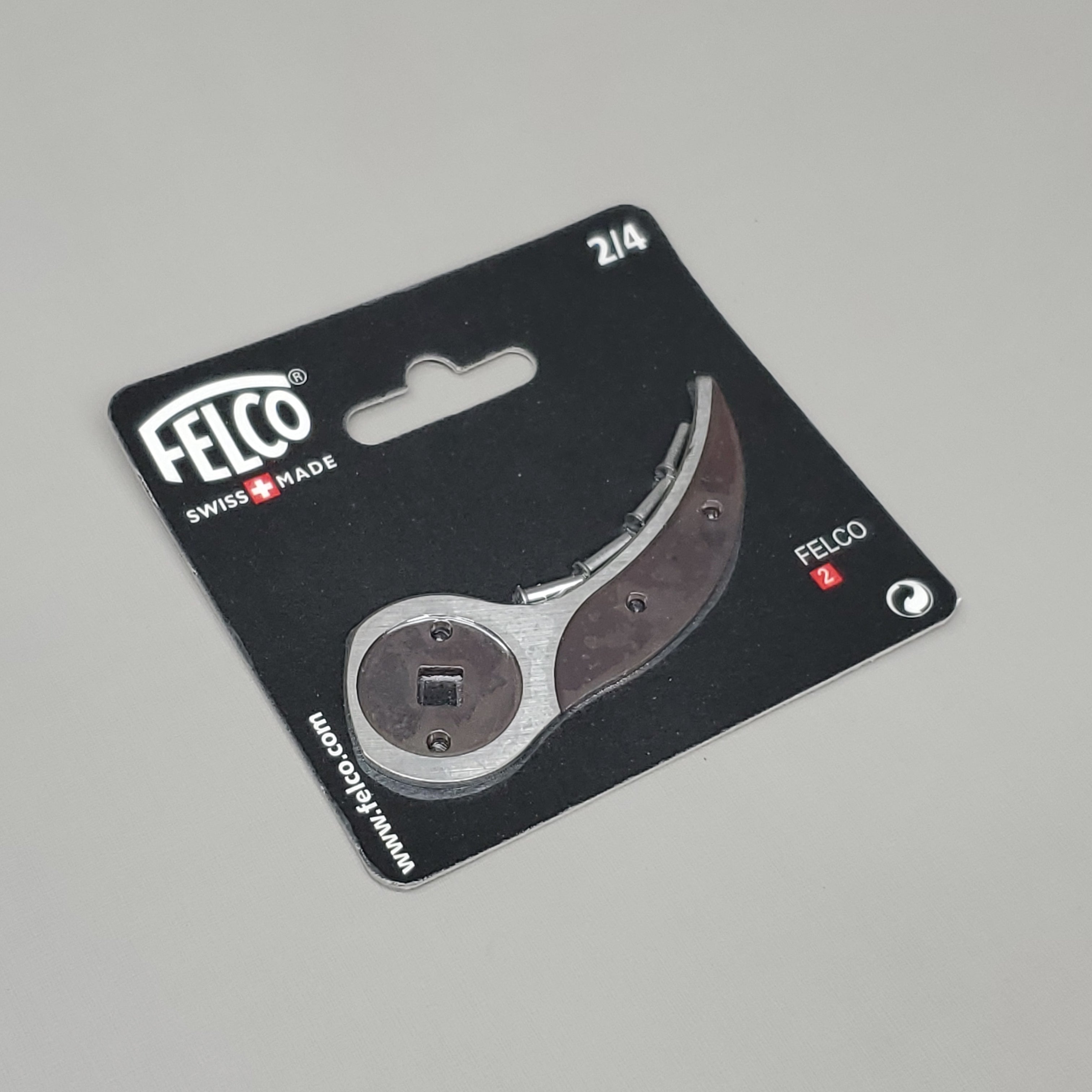 Felco 2 Replacement Anvil Blade With Rivets - Genuine Swiss Made Pruner Part