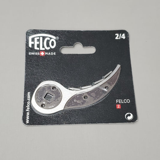 FELCO Swiss Made Pruner Replacement Anvil Blade With Rivets 2/4 (New)