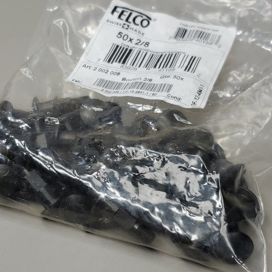 FELCO Swiss Made 50 Pack Of Pruner Replacement Bolts Boulon 2/8 2002008 For Felco 2 (New)