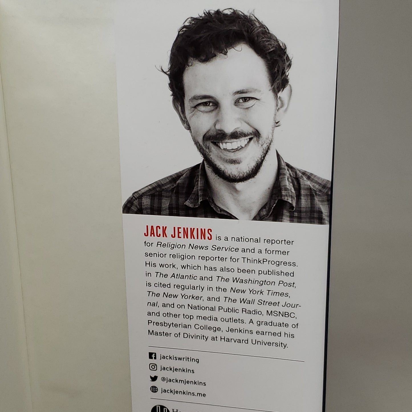 AMERICAN PROPHETS by Jack Jenkins Book Hardback (New)