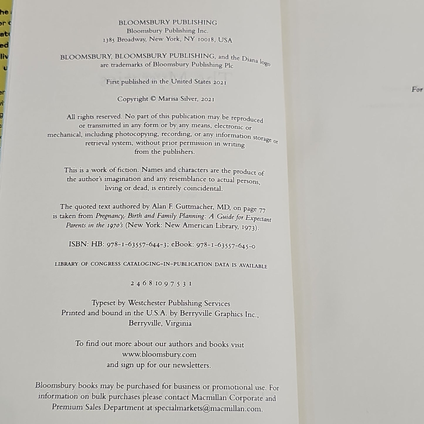 THE MYSTERIES by Marisa Silver Book Hardback (New)