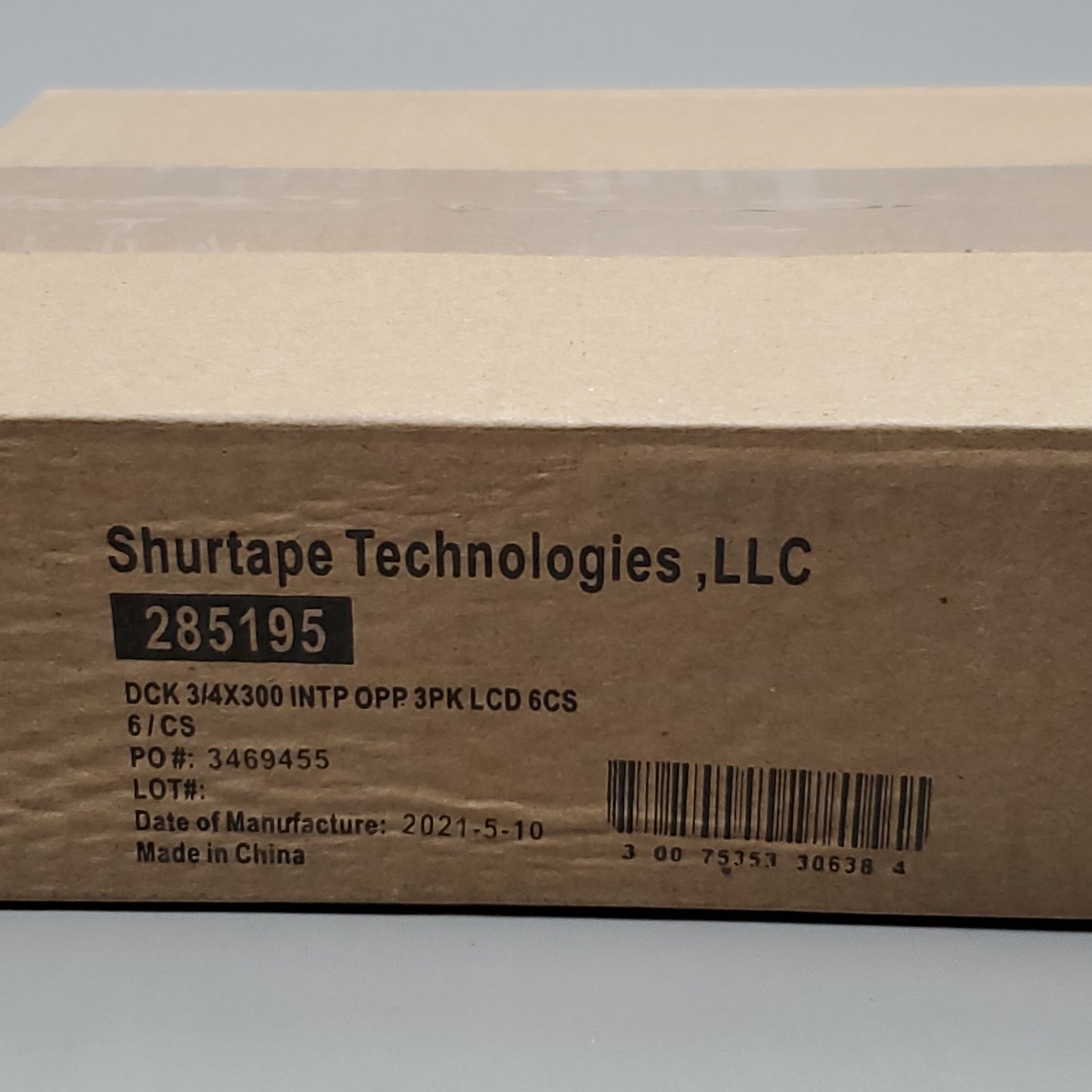 SHURTAPE (18 PACK) Invisible Tape 3/4"X300" Matte Finish 285195 (New)