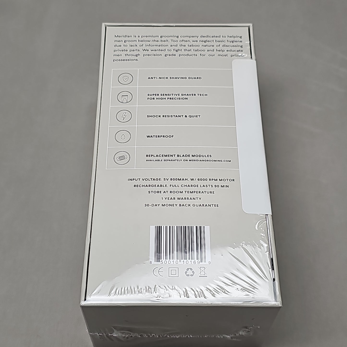 MERIDIAN The Trimmer Fresh Below The Belt Men's Hair Trimmer Sage M2B (New)